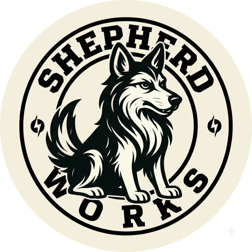 Shepherd Works badge